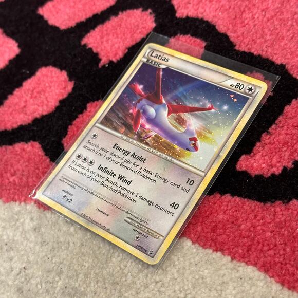 Latias HGSS10 – Pokémon TCG Black Star Promo – As Pictured - Picture 1 of 6